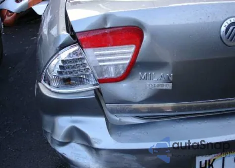 2008 Mercury Milan из США, поврежденный, VIN 3MEHM08168R638154